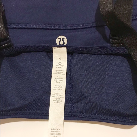NWT Lululemon Women’s Both Ways Bra size 4 Cup B/C - Picture 3 of 4